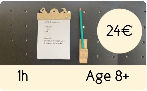 Animation fabrique ton carnet (event)